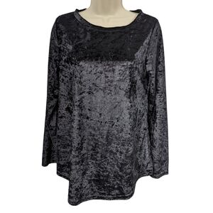 Sese Code Velvet Top Sz M